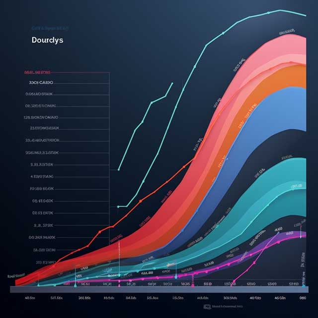 A graph showing the rising cost of paid ads