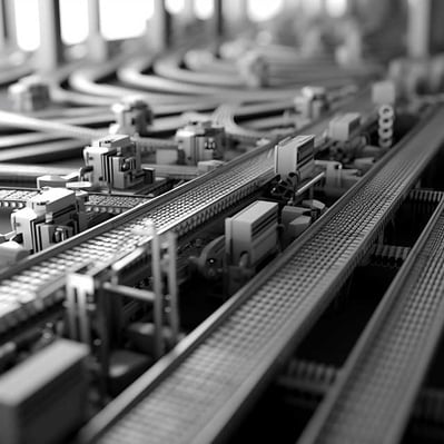 Assembly line of large language models factory