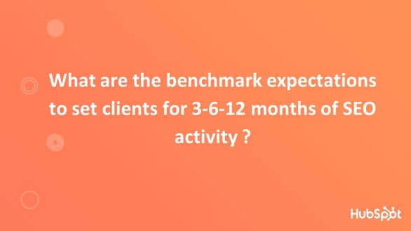 Benchmark Expectations to Set for Clients