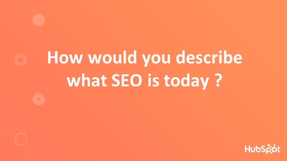 Describe SEO Today