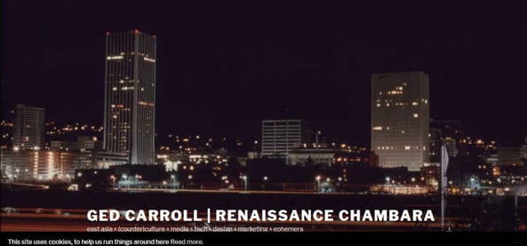 Ged Carroll  renaissance chambara • East Asia