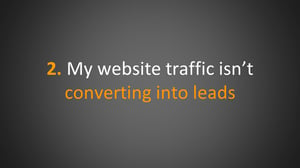 Converting Website Traffic Into Leads