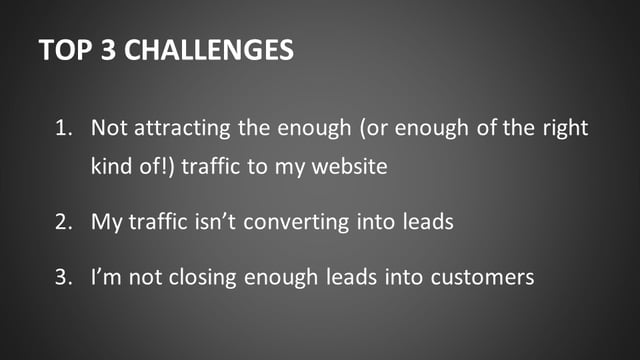 Top 3 Challenges in Marketing