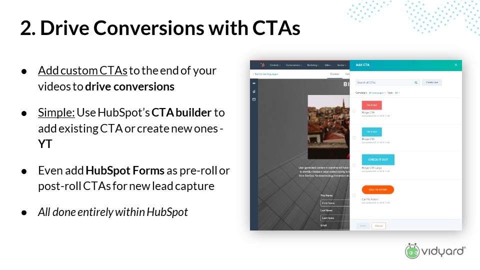 How to drive video conversions with CTAs