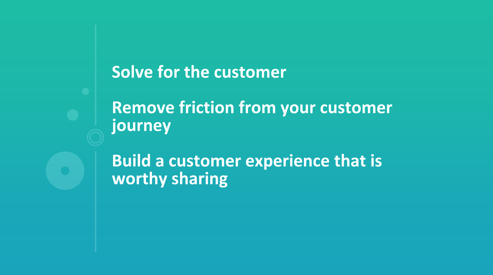 Improving your customer experience and reducing friction