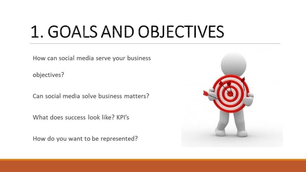 Ketan Mistry - what are the goals and objectives for your social media strategy
