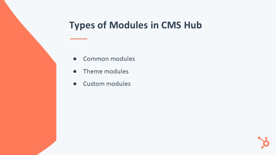 Modules CMS Hub