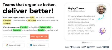 Orangescrum Project Management Tool