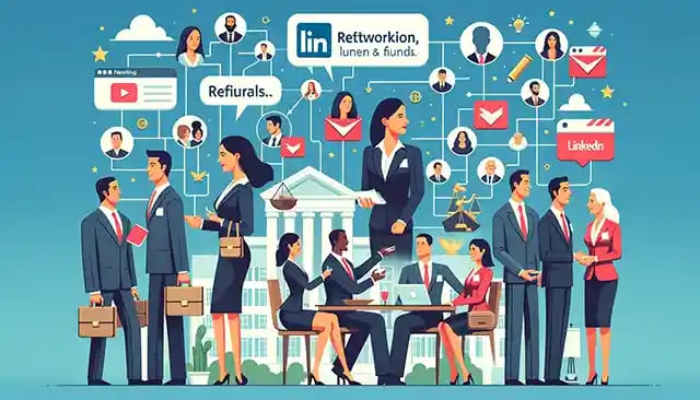 Power of networking and referrals in law firm marketing