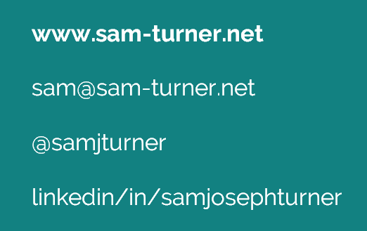 Sam Turner Contact details