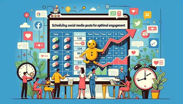 Scheduling Social Media Posts for Optimal Engagement
