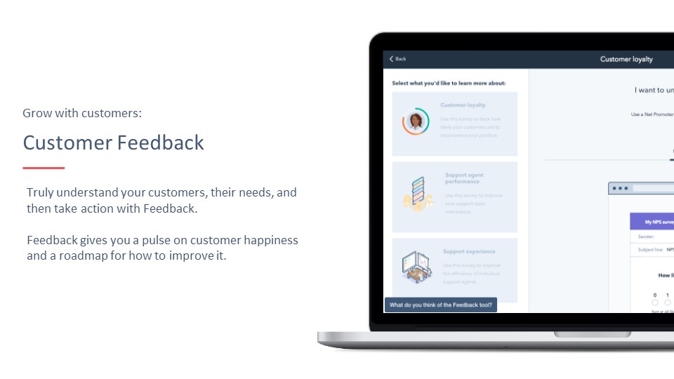 HubSpot Customer Feedback Tool