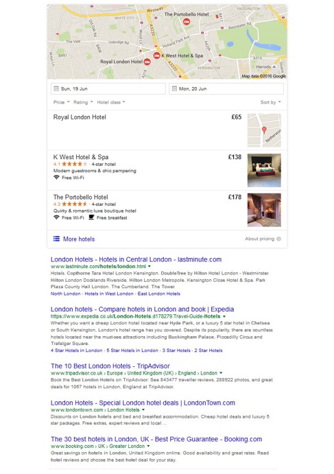 Inbound Marketing Hotel Discovery On Google Maps