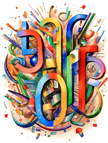 Google logo with EAT letters