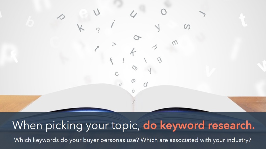 do your keyword research