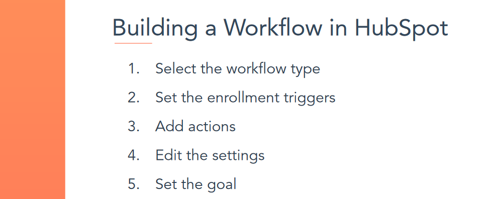 steps for building a workflow for external outreach