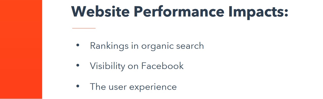 website performance impacts