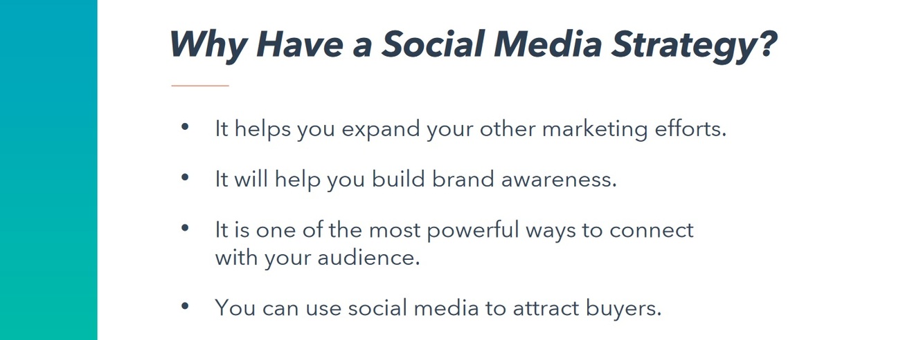why have a social media strategy