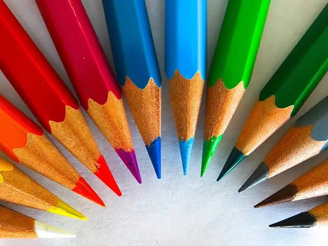 colour-pencils brand marketing guidejpg