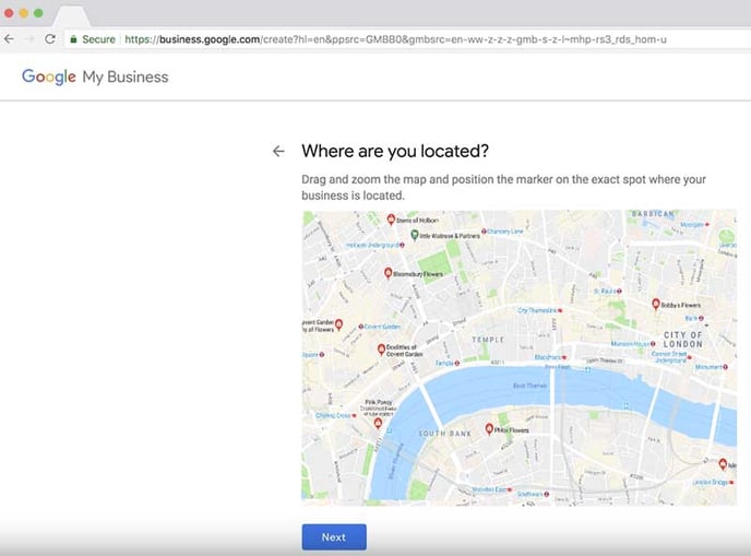 google maps local seo