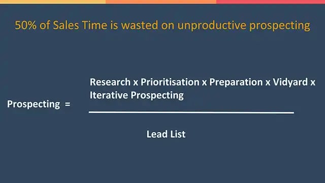 sales prospecting formula