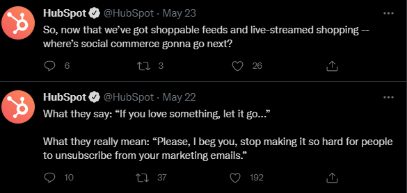 Social-feed-HubSpot